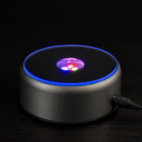 LED light base for 3D crystal photo display color changing LED stand enhances custom engraved crystal gifts for anniversary mothers day fathers day birthday valentines day christmas memorial pet loss and unique keepsake home decor