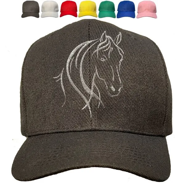 Signature Stitch Logo Hats, Baseball Cap with Embroidered Logo