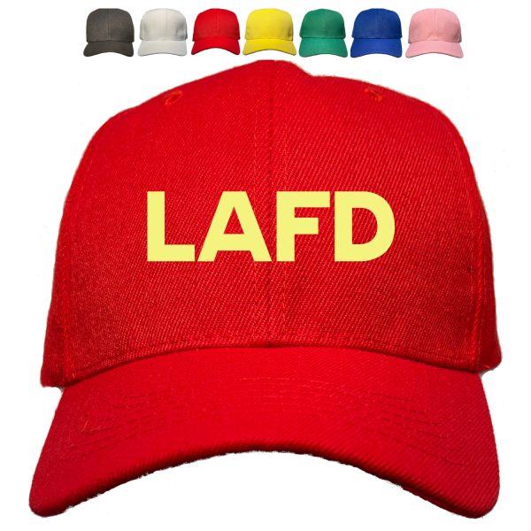 LAFD Baseball Hat, Support LAFD hat, Support Los Angeles Firefighters, support for LA firefighters