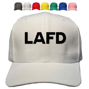 LAFD Baseball Hat, Support LAFD hat, Support Los Angeles Firefighters, support for LA firefighters