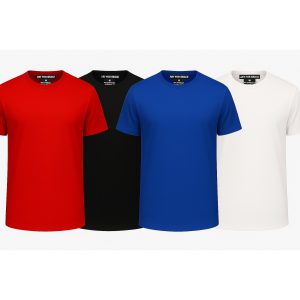 Crew Neck T-Shirt for Men and Women Short Sleeve TShirt Tees in Casual Fit