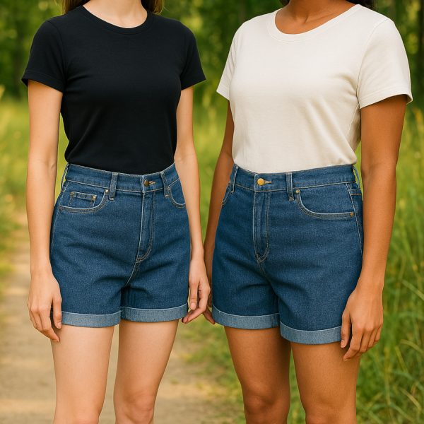 Cute Baggy Distressed Womens Jean Shorts High and Mid Rise Plus Size Denim Shorts